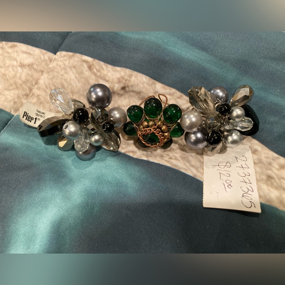 Lot of 3 Pier1 Bling Rings NWT